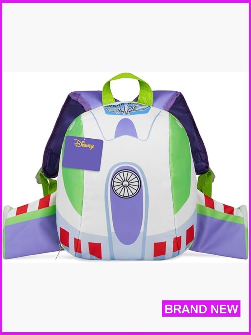 Toy Story Mini Backpack Buzz Lightyear 3D Wings Travel School Daypack Kids